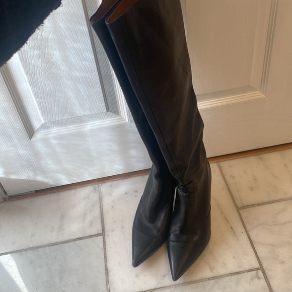 Zara Leather Boots - Picture 2 of 7